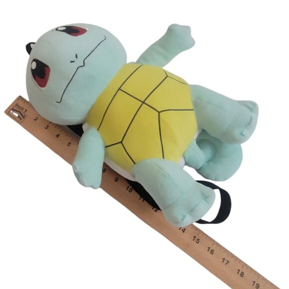Pokemon Squirtle Plush Backpack 2015 Game Freak Soft & Adorable Kids Bag - Picture 4 of 11